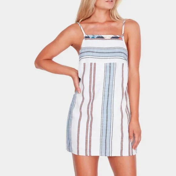 TIGERLILY San Marcos Cotton Stripe Mini Apron Dress RRP$110 - Picture 11 of 16